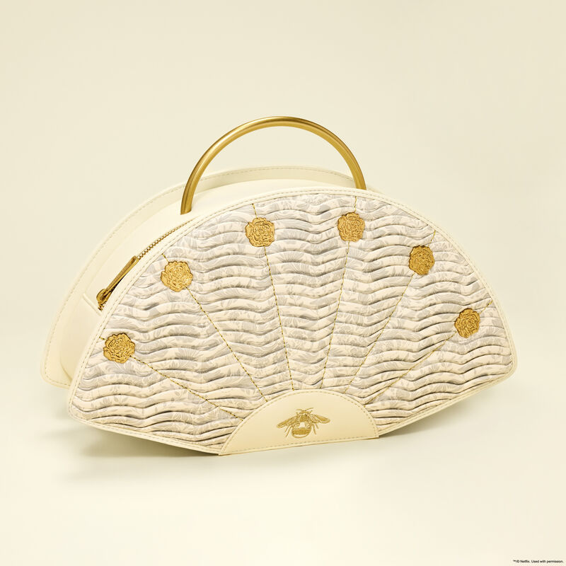 Bridgerton Figural Fan Handbag, , hi-res view 4